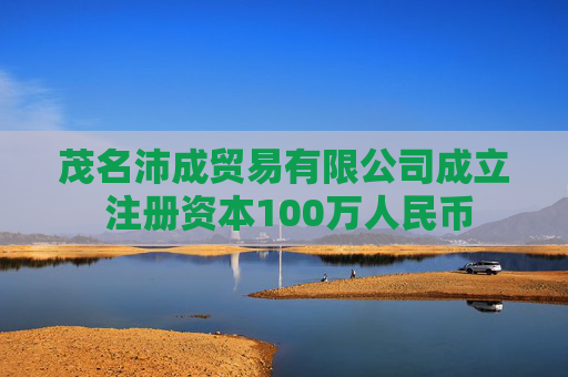 茂名沛成贸易有限公司成立 注册资本100万人民币