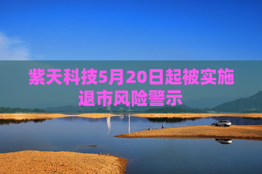 紫天科技5月20日起被实施退市风险警示