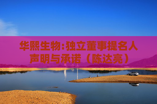 华熙生物:独立董事提名人声明与承诺（陈达亮）