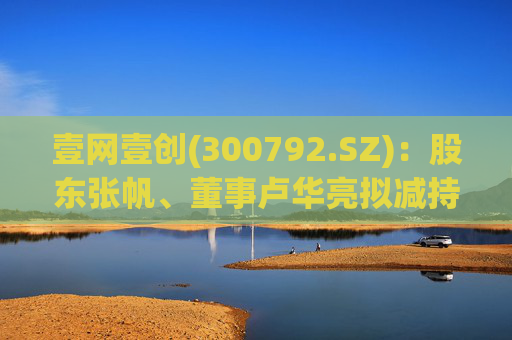 壹网壹创(300792.SZ)：股东张帆、董事卢华亮拟减持合计不超3.02%股份