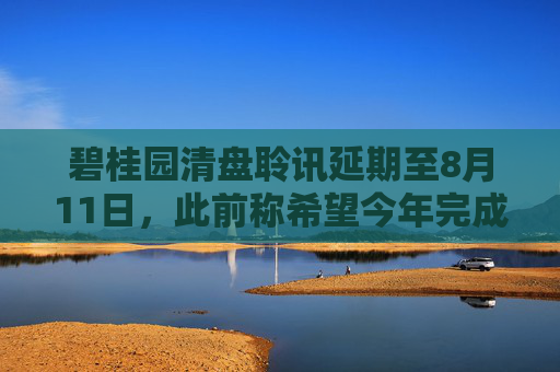 碧桂园清盘聆讯延期至8月11日，此前称希望今年完成境外债重组