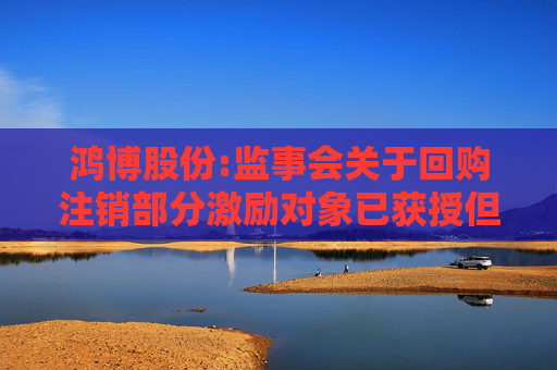 鸿博股份:监事会关于回购注销部分激励对象已获授但尚未解除限售的限制性股票的核查意见