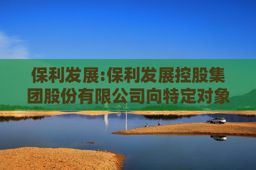 保利发展:保利发展控股集团股份有限公司向特定对象发行可转换公司债券验资报告（信会师报字【2025】第ZG12401号）