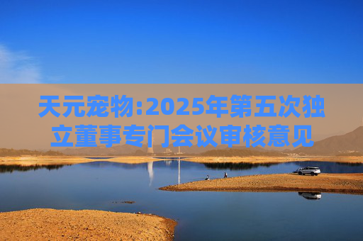 天元宠物:2025年第五次独立董事专门会议审核意见