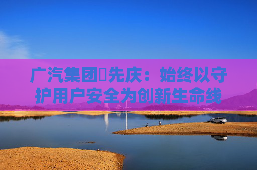 广汽集团閤先庆：始终以守护用户安全为创新生命线