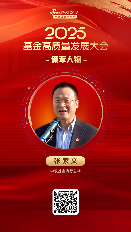 2025公募基金领军人物TOP榜：中银基金张家文排名第33 名次上升3名  第1张