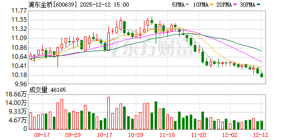 浦东金桥：董事长王颖因工作调动离任  第1张